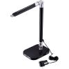 imageBlack and Decker Office LED5ELIGHTWHTRED PureOptics Exalt Flash 5W FlickerFree Natural Daylight LED Desk Lamp 135quot x 6quot x 19quot WhiteRedBlackGray