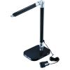 imageBlack and Decker Office LED5ELIGHTWHTRED PureOptics Exalt Flash 5W FlickerFree Natural Daylight LED Desk Lamp 135quot x 6quot x 19quot WhiteRedBlackGray
