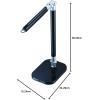 imageBlack and Decker Office LED5ELIGHTWHTRED PureOptics Exalt Flash 5W FlickerFree Natural Daylight LED Desk Lamp 135quot x 6quot x 19quot WhiteRedBlackGray