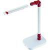 imageBlack and Decker Office LED5ELIGHTWHTRED PureOptics Exalt Flash 5W FlickerFree Natural Daylight LED Desk Lamp 135quot x 6quot x 19quot WhiteRedWhiteRed