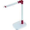 imageBlack and Decker Office LED5ELIGHTWHTRED PureOptics Exalt Flash 5W FlickerFree Natural Daylight LED Desk Lamp 135quot x 6quot x 19quot WhiteRedWhiteRed