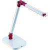 imageBlack and Decker Office LED5ELIGHTWHTRED PureOptics Exalt Flash 5W FlickerFree Natural Daylight LED Desk Lamp 135quot x 6quot x 19quot WhiteRedWhiteRed