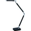 imagePureOptics LED Summit Flex Ultra Reach 10W FlickerFree Natural Daylight LED Desk Lamp with USB Charging Port 6 Dimming Levels 447 Lumens 295quot x 26quot x 6quot  BlackGray LED10ARCBlackGray