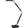 imagePureOptics LED Summit Flex Ultra Reach 10W FlickerFree Natural Daylight LED Desk Lamp with USB Charging Port 6 Dimming Levels 447 Lumens 295quot x 26quot x 6quot  BlackGray LED10ARCBlackGray