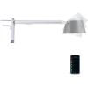 imageBLACKDECKER Verve Designer Smart Clamp Light Works with Alexa Fits Cubicles ampamp Headboards AutoCircadian Mode True White LED  16M RGB ColorsSilver