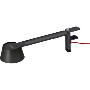 imageBLACKDECKER Verve Designer Smart Clamp Light Works with Alexa Fits Cubicles ampamp Headboards AutoCircadian Mode True White LED  16M RGB ColorsBlack