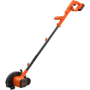 imageBLACKDECKER 20V MAX Cordless Edger Lawn Kit 15 Ah Battery ampamp Charger Included BCED400C1