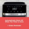 imageBLACKDECKER Purifry 6QT Air Fryer Crispy Deep Fried Taste without the Fat Plus Bake Dehydrate and Keep Food Warm Digital Touchscreen and Auto ShutOff2 QT