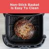 imageBLACKDECKER Purifry 6QT Air Fryer Crispy Deep Fried Taste without the Fat Plus Bake Dehydrate and Keep Food Warm Digital Touchscreen and Auto ShutOff2 QT