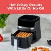 imageBLACKDECKER Purifry 6QT Air Fryer Crispy Deep Fried Taste without the Fat Plus Bake Dehydrate and Keep Food Warm Digital Touchscreen and Auto ShutOff2 QT