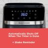imageBLACKDECKER Purifry 6QT Air Fryer Crispy Deep Fried Taste without the Fat Plus Bake Dehydrate and Keep Food Warm Digital Touchscreen and Auto ShutOff4 QT