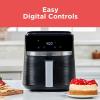 imageBLACKDECKER Purifry 6QT Air Fryer Crispy Deep Fried Taste without the Fat Plus Bake Dehydrate and Keep Food Warm Digital Touchscreen and Auto ShutOff4 QT