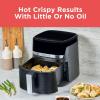 imageBLACKDECKER Purifry 6QT Air Fryer Crispy Deep Fried Taste without the Fat Plus Bake Dehydrate and Keep Food Warm Digital Touchscreen and Auto ShutOff6 QT