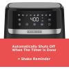 imageBLACKDECKER Purifry 6QT Air Fryer Crispy Deep Fried Taste without the Fat Plus Bake Dehydrate and Keep Food Warm Digital Touchscreen and Auto ShutOff6 QT