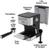 imageBlackDecker SemiAutomatic 15 Bar Espresso and Cappuccino Maker Versatile Machine with Ability to use Grounds or ESE Pods to Make Your Perfect Cup of Coffee