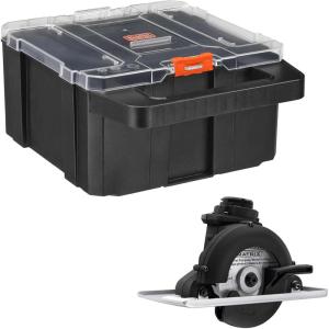 imageBLACKDECKER MATRIX Circular Saw Attachment 3338 Inch For Clean Cuts Includes Storage Case BDCMTTSSTFF