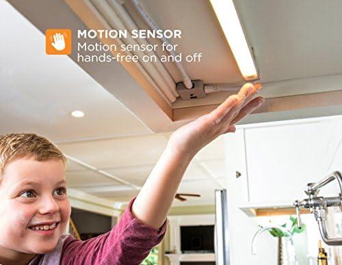 imageBlackDecker LED Under Cabinet Lighting  Dimmable Under Counter Lighting  Home Accent Lighting with Motion Sensor and Magnetic OptionAddOn Pack of 2