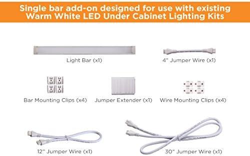 imageBlackDecker LED Under Cabinet Lighting  Dimmable Under Counter Lighting  Home Accent Lighting with Motion Sensor and Magnetic OptionAddOn Pack of 2