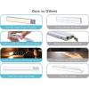 imageRechargeable Under Cabinet Lighting Motion Sensor OnOff Warm White LED StickOn Install for Kitchen ampamp Closets  1 BarSilver