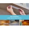 imageRechargeable Under Cabinet Lighting Motion Sensor OnOff Warm White LED StickOn Install for Kitchen ampamp Closets  1 BarSilver