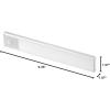 imageRechargeable Under Cabinet Lighting Motion Sensor OnOff Warm White LED StickOn Install for Kitchen ampamp Closets  1 BarSilver