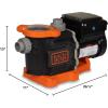 imageBLACKDECKER 22 HP Variable Speed In Ground Pool Pump  WiFi Enabled Energy Star Certified3 HP