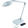 imageBLACKDECKER PureOptics Summit Zoom Magnifier 10W FlickerFree Natural Daylight LED Desk Lamp 5Diopter Lens USB Port 6 Dimming Levels 416 Lumens White LED10ARCMAGWHT