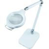 imageBLACKDECKER PureOptics Summit Zoom Magnifier 10W FlickerFree Natural Daylight LED Desk Lamp 5Diopter Lens USB Port 6 Dimming Levels 416 Lumens White LED10ARCMAGWHT