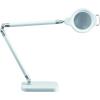 imageBLACKDECKER PureOptics Summit Zoom Magnifier 10W FlickerFree Natural Daylight LED Desk Lamp 5Diopter Lens USB Port 6 Dimming Levels 416 Lumens White LED10ARCMAGWHT