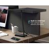 imageBLACKDECKER Verve Designer Desk Lamp with USB Charging Port True White LED  16M RGB ColorsBlack