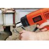 imageBLACKDECKER Heat Gun for Crafts Corded Dual Heat Settings up to 1000 Degrees 1350 Watt HG1300