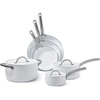 image:imageBLACKDECKER 12Piece Ceramic Hard Anodized Aluminum Cookware Set Pots and Pans Set with Ceramic NonStick Coating9PIECE