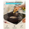image:imageBLACKDECKER 5Quart Cast Iron Dutch Oven with 1025Inch Skillet Lid PreSeasoned Cast Iron Cookware with Bronze Finish amp Polished Interior Works on All Cooktops Including Induction Oven amp Grill Safe BDK202BR BronzeDutch Oven