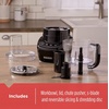 image:imageBLACKDECKER 3in1 Easy Assembly 8Cup Food Processor Stainless Steel SBlade EasyClean Touchpad Controls BlackLarge