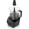 image:imageBLACKDECKER 3in1 Easy Assembly 8Cup Food Processor Stainless Steel SBlade EasyClean Touchpad Controls BlackLarge