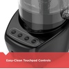 image:imageBLACKDECKER 3in1 Easy Assembly 8Cup Food Processor Stainless Steel SBlade EasyClean Touchpad Controls BlackLarge Pack of 2