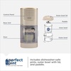image:imageBLACKDECKER Perfect Pint Ice Cream Maker Accessories  2Pack 1Pint Replacement Jars Extra Containers for Ice Cream Gelato Sorbet amp Frozen YogurtIce Cream Maker
