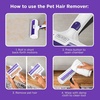 image:imageBLACKDECKER Pet Hair Remover Roller Remove Dog Hair and Cat Hair Easily HMSCT0001