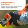 image:imageBLACKDECKER 20V MAX POWERCONNECT Brushless Cordless Reciprocating Saw with Three Blades Battery Not Included Variable Speed 3200 RPM Built in LED 1 In Stroke Length BLRS78BTool  Battery Kit
