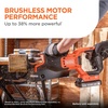 image:imageBLACKDECKER 20V MAX POWERCONNECT Brushless Cordless Reciprocating Saw with Three Blades Battery Not Included Variable Speed 3200 RPM Built in LED 1 In Stroke Length BLRS78BTool Only