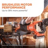 image:imageBLACKDECKER 20V MAX POWERCONNECT Brushless Cordless Reciprocating Saw with Three Blades Battery Not Included Variable Speed 3200 RPM Built in LED 1 In Stroke Length BLRS78BTool  Battery Kit