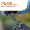 image:imageBLACKDECKER 20V MAX POWERCONNECT Brushless Cordless Reciprocating Saw with Three Blades Battery Not Included Variable Speed 3200 RPM Built in LED 1 In Stroke Length BLRS78BTool  Battery Kit