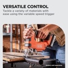 image:imageBLACKDECKER 20V MAX POWERCONNECT Cordless Brushless Jig Saw with Two Blades for Wood Plastic and Metal Dust Port 1 In Stroke Variable Speed Trigger LED Light Battery Not Included BLJS78BTool Only