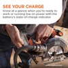 image:imageBLACKDECKER Circular Saw 20V MAX 612 in Brushless Circular Saw Cordless Kit with 25Ah Battery and Charger 24T Blade for Wood Up to 165 Cuts Per Charge LED Light PowerConnect BLCS78E1Tool Only