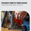 image:imageBLACKDECKER Circular Saw 20V MAX 612 in Brushless Circular Saw Cordless Kit with 25Ah Battery and Charger 24T Blade for Wood Up to 165 Cuts Per Charge LED Light PowerConnect BLCS78E1Tool Only