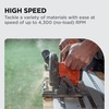 image:imageBLACKDECKER Circular Saw 20V MAX 612 in Brushless Circular Saw Cordless Kit with 25Ah Battery and Charger 24T Blade for Wood Up to 165 Cuts Per Charge LED Light PowerConnect BLCS78E1Tool  Battery Kit