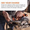 image:imageBLACKDECKER Circular Saw 20V MAX 612 in Brushless Circular Saw Cordless Kit with 25Ah Battery and Charger 24T Blade for Wood Up to 165 Cuts Per Charge LED Light PowerConnect BLCS78E1Tool  Battery Kit