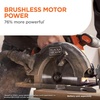 image:imageBLACKDECKER Circular Saw 20V MAX 612 in Brushless Circular Saw Cordless Kit with 25Ah Battery and Charger 24T Blade for Wood Up to 165 Cuts Per Charge LED Light PowerConnect BLCS78E1Tool Only