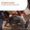 image:imageBLACKDECKER Circular Saw 20V MAX 612 in Brushless Circular Saw Cordless Kit with 25Ah Battery and Charger 24T Blade for Wood Up to 165 Cuts Per Charge LED Light PowerConnect BLCS78E1Tool Only