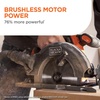 image:imageBLACKDECKER Circular Saw 20V MAX 612 in Brushless Circular Saw Cordless Kit with 25Ah Battery and Charger 24T Blade for Wood Up to 165 Cuts Per Charge LED Light PowerConnect BLCS78E1Tool  Battery Kit